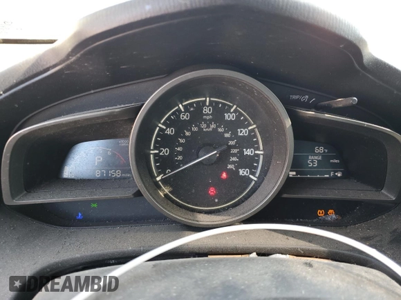 2018 Mazda 3 Touring with VIN 3MZBN1V36JM242211, listed as a Copart auction lot 50771185 with 87,158 mi miles and Salvage Title. Bid and sale history available at DreamBid. Image 9.