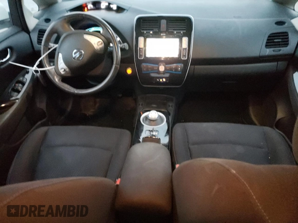 2017 Nissan LEAF SL with VIN 1N4BZ0CP0HC311984, listed as a Copart auction lot 77020874 with 58,326 mi miles and Salvage Title. Bid and sale history available at carsss.com. Image 8.