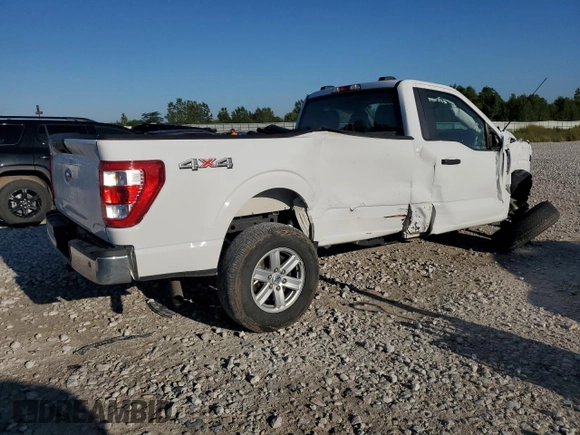 2022 Ford F-150 XL with VIN 1FTMF1EB3NKD73092, listed as a Copart auction lot 66130834 with 48,068 mi miles and Non repairable. Bid and sale history available at DreamBid. Image 3.