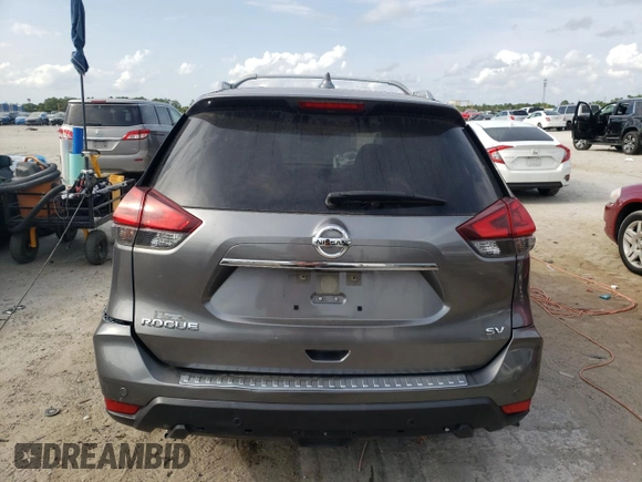 2020 Nissan Rogue SV with VIN JN8AT2MT4LW037909, listed as a Copart auction lot 54536565 with 40,894 mi miles and Non Repairable. Bid and sale history available at carsss.com. Image 6.