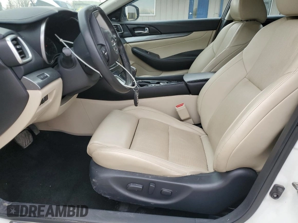 2018 Nissan Maxima Platinum with VIN 1N4AA6AP2JC375765, listed as a Copart auction lot 53343505 with 83,675 mi miles and Salvage Title. Bid and sale history available at DreamBid. Image 7.