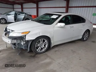 2009 Acura TL Tech with VIN 19UUA86509A008303, listed as a IAAI auction lot 41076598 with 253,434 mi miles. Bid and sale history available at carsss.com. Image 2.