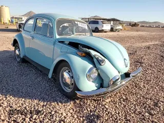 1972 Volkswagen Beetle with VIN 1122223091, listed as a Copart auction lot 81480204 with 84,951 mi miles and Salvage Title. Bid and sale history available at DreamBid. Image 11.