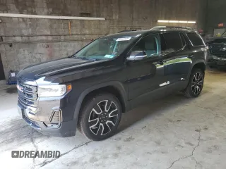 2021 GMC Acadia SLE with VIN 1GKKNRLSXMZ110197, listed as a Copart auction lot 59462535 with 55,060 mi miles and Salvage title. Bid and sale history available at DreamBid. Image 1.