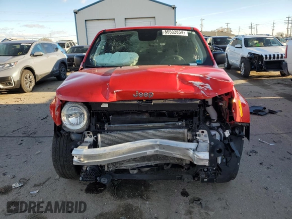 2020 Jeep Renegade Jeepster with VIN ZACNJAAB2LPM01621, listed as a Copart auction lot 85592854 with 21,543 mi miles and Salvage title. Bid and sale history available at DreamBid. Image 5.