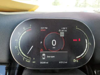 2023 MINI Countryman Cooper S with VIN WMZ83BR01P3P85128, listed as a Copart auction lot 60644995 with 59,208 mi miles and Salvage title. Bid and sale history available at DreamBid. Image 9.