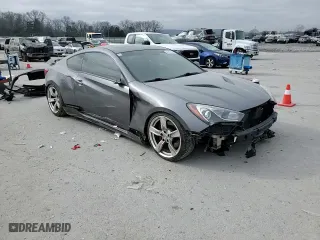 2015 Hyundai Genesis Coupe 3.8L Ultimate with VIN KMHHU6KJ8FU130377, listed as a Copart auction lot 44137185 with 88,296 mi miles and Salvage Title. Bid and sale history available at carsss.com. Image 11.