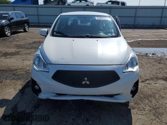 2020 Mitsubishi Mirage G4 ES with VIN ML32F3FJ0LHF03418, listed as a Copart auction lot 64009374 with 65,659 mi miles and Salvage Title. Bid and sale history available at carsss.com. Image 5.