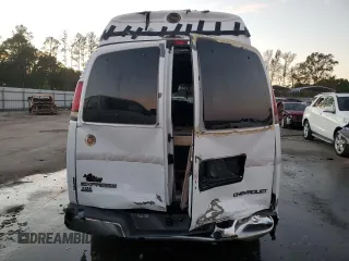 1999 Chevrolet Express with VIN 1GBFG15R5X1114149, listed as a Copart auction lot 81694184 with Not Provided miles and Salvage Title. Bid and sale history available at carsss.com. Image 6.