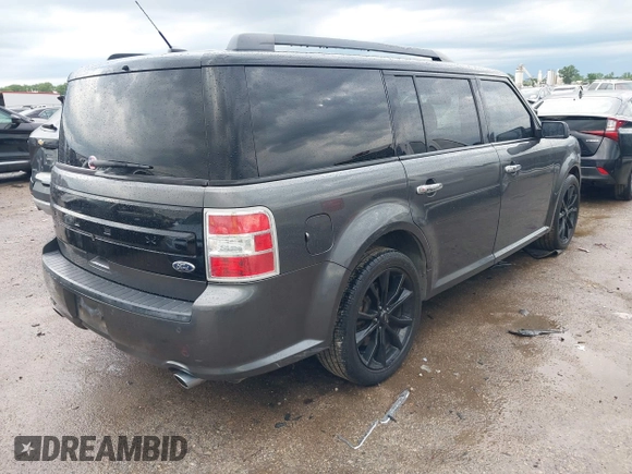 2018 Ford Flex SEL z VIN 2FMGK5C8XJBA01532, wystawiony jako IAAI lot #42169825 z przebiegiem 112 715 mil mil oraz . Historia ofert i sprzedaży dostępna na DreamBid. Obrazek 4.