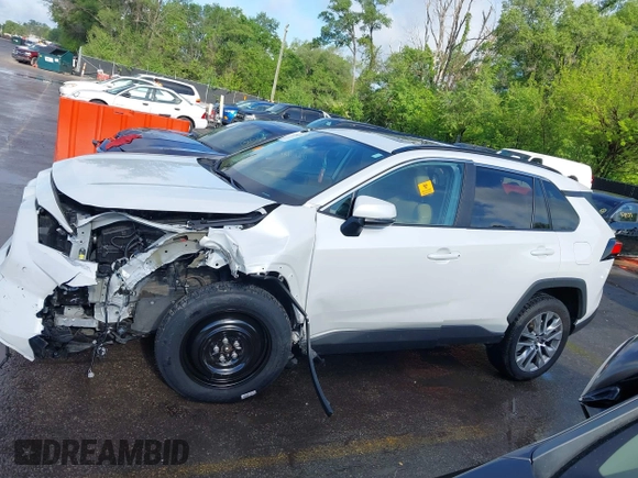 2024 Toyota RAV4 XLE Premium with VIN 2T3C1RFV5RW335409, listed as a IAAI auction lot 42156278 with 10,840 mi miles and . Bid and sale history available at DreamBid. Image 14.
