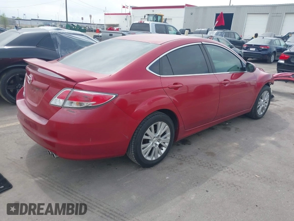 2009 Mazda 6 i Touring with VIN 1YVHP82A295M25149, listed as a IAAI auction lot 42057831 with 176,279 mi miles and . Bid and sale history available at carsss.com. Image 4.
