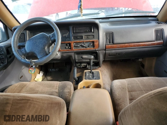 1996 Jeep Grand Cherokee Laredo with VIN 1J4GZ58Y0TC162591, listed as a Copart auction lot 43027025 with 383,318 mi miles and Salvage Title. Bid and sale history available at carsss.com. Image 8.