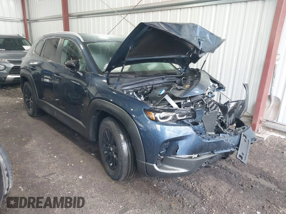 2025 Mazda CX-50 S Preferred with VIN 7MMVABBM6SN302350, listed as a IAAI auction lot 41840310 with 5,563 mi miles and . Bid and sale history available at carsss.com. Image 1.