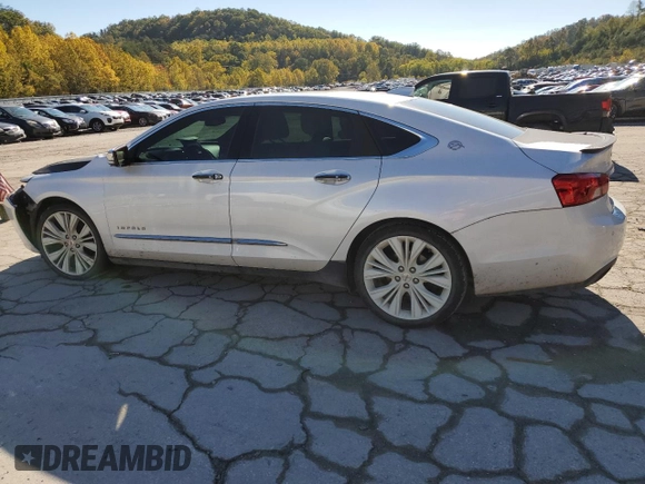 2019 Chevrolet Impala Premier with VIN 2G1105S39K9128067, listed as a Copart auction lot 76100684 with 73,491 mi miles and Non Repairable. Bid and sale history available at DreamBid. Image 2.