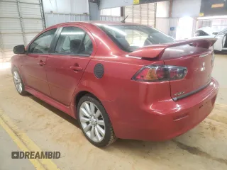 2011 Mitsubishi Lancer GTS with VIN JA32U8FW9BU025481, listed as a Copart auction lot 88100745 with 117,975 mi miles and Salvage Title. Bid and sale history available at carsss.com. Image 2.