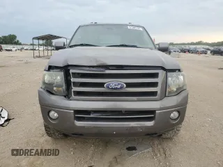 2010 Ford Expedition Max Limited with VIN 1FMJK2A58AEB68702, listed as a Copart auction lot 61085195 with 244,370 mi miles and Salvage title. Bid and sale history available at DreamBid. Image 5.