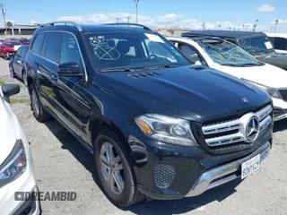 2018 Mercedes-Benz GLS with VIN 4JGDF6EE3JB125213, listed as a IAAI auction lot 41609572 with 93,239 mi miles. Bid and sale history available at carsss.com. Image 1.