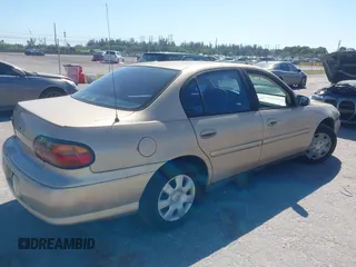 2001 Chevrolet Malibu with VIN 1G1ND52JX16180401, listed as a IAAI auction lot 41821454 with 222,943 mi miles. Bid and sale history available at carsss.com. Image 4.