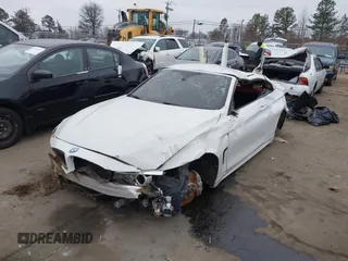 2015 BMW 4 Series 435i with VIN WBA3T3C59FP738440, listed as a IAAI auction lot 41158801 with 158,130 mi miles and . Bid and sale history available at carsss.com. Image 6.
