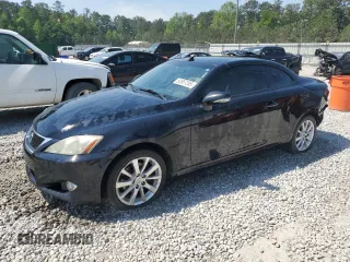 2010 Lexus IS 250 C z VIN JTHFF2C20A2509477, wystawiony jako Copart lot #53867285 z przebiegiem 163 486 mil mil oraz Szkoda całkowita • Salvage title. Historia ofert i sprzedaży dostępna na DreamBid. Obrazek 1.