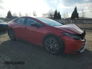 2024 Toyota Prius LE with VIN JTDADABU0R3021196, listed as a Copart auction lot 44569245 with 369 mi miles and Salvage Title. Bid and sale history available at carsss.com. Image 4.