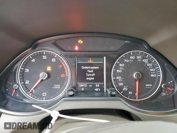 2013 Audi Q5 Premium Plus с VIN WA1DGAFP6DA081779, выставлен на аукционе Copart как лот 55626925 с пробегом 134 712 миль миль и Списание • Salvage title. История ставок и продаж доступна на DreamBid. Изображение 9.