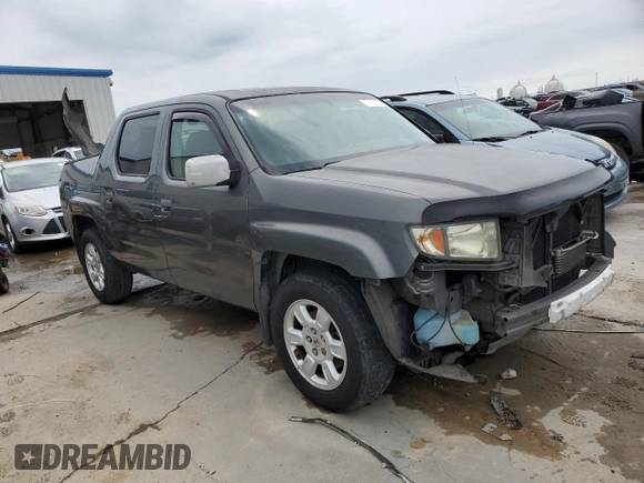 2007 Honda Ridgeline RTL z VIN 2HJYK16577H511325, wystawiony jako Copart lot #57619725 z przebiegiem 161 037 mil mil oraz Szkoda całkowita • Salvage title. Historia ofert i sprzedaży dostępna na DreamBid. Obrazek 4.
