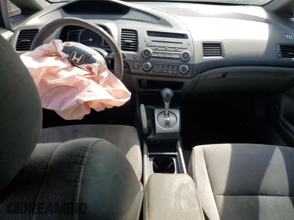 2008 Honda Civic LX with VIN 2HGFA16598H346895, listed as a Copart auction lot 51502705 with 261,390 mi miles and Salvage Title. Bid and sale history available at DreamBid. Image 8.