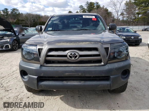 2010 Toyota Tacoma with VIN 5TEUX4EN7AZ699007, listed as a Copart auction lot 50779125 with 0 mi miles and Clean Title. Bid and sale history available at carsss.com. Image 5.
