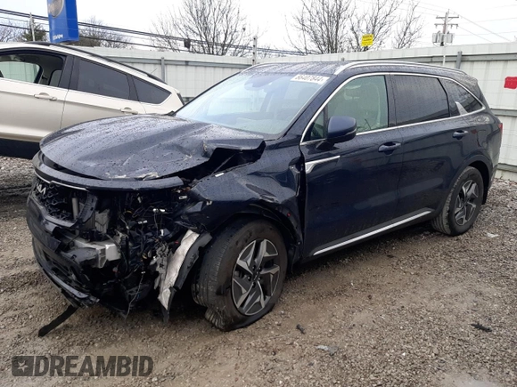 2022 Kia Sorento EX z VIN KNDRH4LG7N5069116, wystawiony jako Copart lot #86407844 z przebiegiem 57 409 mil mil oraz Szkoda całkowita • Salvage title. Historia ofert i sprzedaży dostępna na DreamBid. Obrazek 1.
