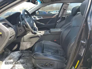 2015 Hyundai Genesis 3.8L with VIN KMHGN4JE7FU084770, listed as a Copart auction lot 50250765 with Not Provided miles and Salvage Title. Bid and sale history available at DreamBid. Image 7.