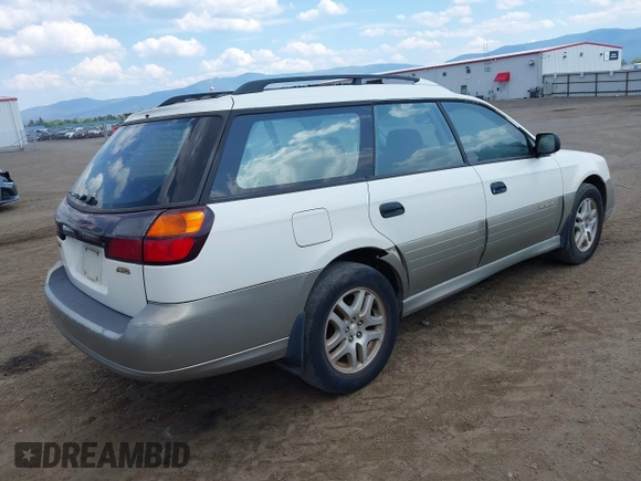 2000 Subaru Legacy Outback with VIN 4S3BH6657Y7669831, listed as a IAAI auction lot 42565330 with 170,154 mi miles and . Bid and sale history available at DreamBid. Image 4.