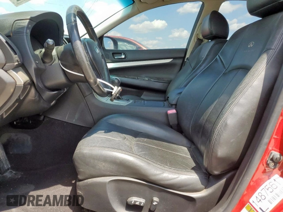 2008 Infiniti G35 x with VIN JNKBV61F28M252786, listed as a Copart auction lot 56582585 with 120,324 mi miles and Clean Title. Bid and sale history available at DreamBid. Image 7.