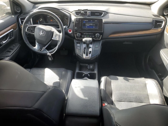 2018 Honda CR-V EX-L with VIN 2HKRW1H89JH509661, listed as a Copart auction lot 47668895 with 76,005 mi miles and Salvage Title. Bid and sale history available at carsss.com. Image 8.