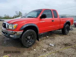 2002 Toyota Tacoma PreRunner z VIN 5TESM92N02Z073639, wystawiony jako Copart lot #55456635 z przebiegiem 236 257 mil mil oraz Szkoda całkowita • Salvage title. Historia ofert i sprzedaży dostępna na DreamBid. Obrazek 1.