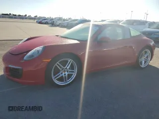 2017 Porsche 911 4 with VIN WP0BA2A99HS132236, listed as a Copart auction lot 79146274 with 0 mi miles and Non Repairable. Bid and sale history available at carsss.com. Image 1.