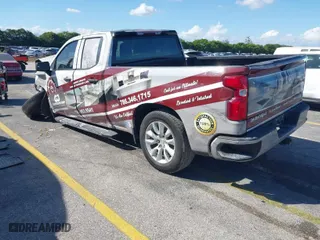 2019 Chevrolet Silverado 1500 Custom with VIN 1GCRWBEH5KZ301281, listed as a IAAI auction lot 41580087 with NaN miles. Bid and sale history available at carsss.com. Image 3.