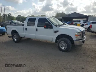 2009 Ford F-250 XL with VIN 1FTSW21R19EB22852, listed as a Copart auction lot 60052435 with 147,095 mi miles and Salvage title. Bid and sale history available at DreamBid. Image 4.
