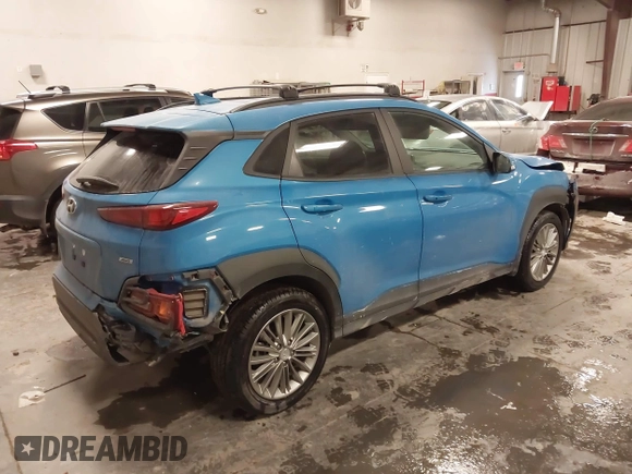 2020 Hyundai Kona SEL Plus with VIN KM8K6CAA8LU546800, listed as a IAAI auction lot 41618252 with 45,671 mi miles and . Bid and sale history available at DreamBid. Image 4.
