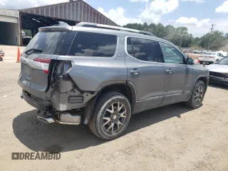 2021 GMC Acadia SLT with VIN 1GKKNMLS3MZ163715, listed as a Copart auction lot 61997755 with 75,247 mi miles and Salvage title. Bid and sale history available at DreamBid. Image 3.