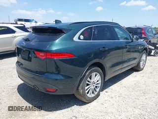 2017 Jaguar F-Pace 35t Prestige with VIN SADCK2BV1HA490874, listed as a IAAI auction lot 42551753 with 52,270 mi miles and . Bid and sale history available at DreamBid. Image 4.