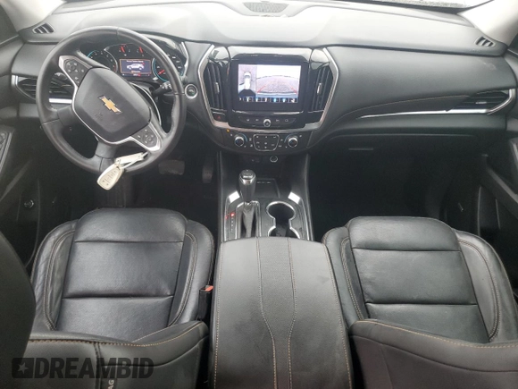 2020 Chevrolet Traverse Premier with VIN 1GNERKKW3LJ266840, listed as a Copart auction lot 47392335 with 69,811 mi miles and Salvage title. Bid and sale history available at DreamBid. Image 8.