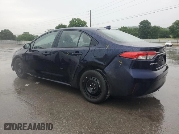 2024 Toyota Corolla LE with VIN 5YFB4MDE4RP094591, listed as a Copart auction lot 57580155 with 16,134 mi miles and Clean title. Bid and sale history available at DreamBid. Image 2.