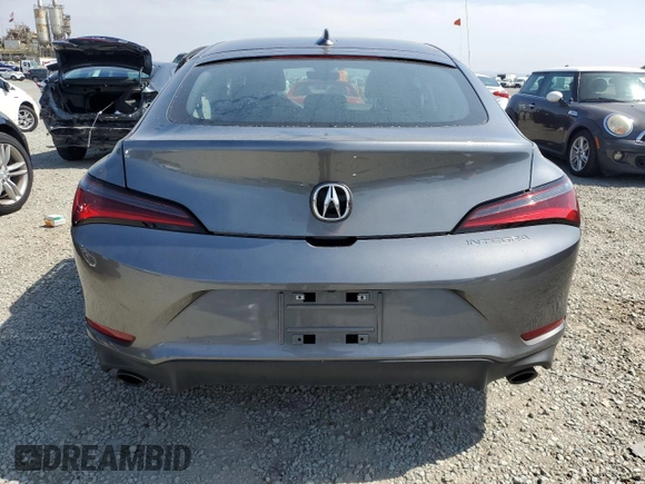 2024 Acura Integra with VIN 19UDE4H29RA023947, listed as a Copart auction lot 59036665 with 21,068 mi miles and Salvage title. Bid and sale history available at DreamBid. Image 6.