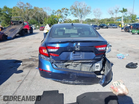 2019 Honda Accord EX z VIN 1HGCV3F46KA003624, wystawiony jako IAAI lot #41258547 z przebiegiem 63 912 mil mil oraz . Historia ofert i sprzedaży dostępna na DreamBid. Obrazek 16.