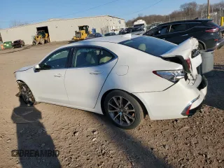 2020 Acura TLX with VIN 19UUB2F31LA000369, listed as a Copart auction lot 48179305 with 0 mi miles and Salvage Title. Bid and sale history available at carsss.com. Image 2.
