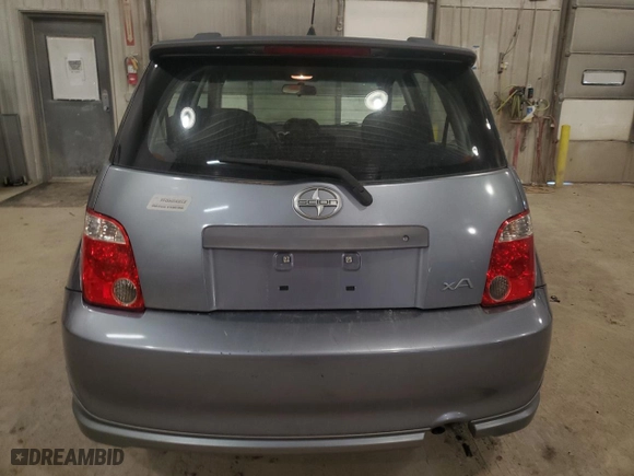 2006 Scion xA with VIN JTKKT624165017736, listed as a Copart auction lot 49399025 with 221,203 mi miles and Clean Title. Bid and sale history available at carsss.com. Image 6.