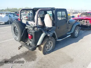 1997 Jeep Wrangler SE with VIN 1J4FY29P1VP449548, listed as a IAAI auction lot 41977699 with Not Provided miles and . Bid and sale history available at carsss.com. Image 4.