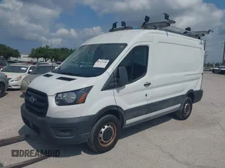 2020 Ford Transit Cargo with VIN 1FTBR1C88LKB38805, listed as a IAAI auction lot 42197348 with 93,779 mi miles and . Bid and sale history available at DreamBid. Image 17.